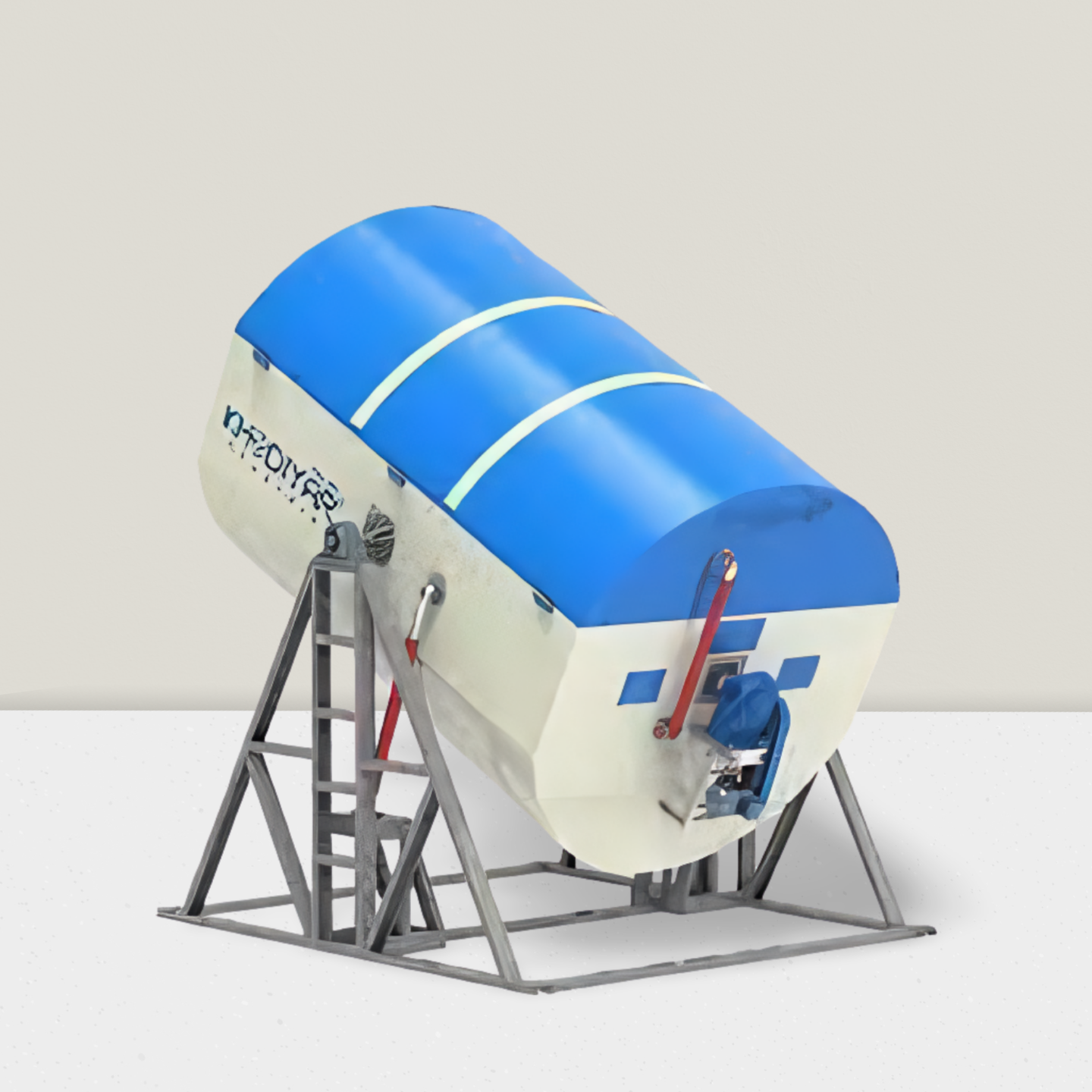 Close Oven Rock And Roll Rotational Moulding Machine